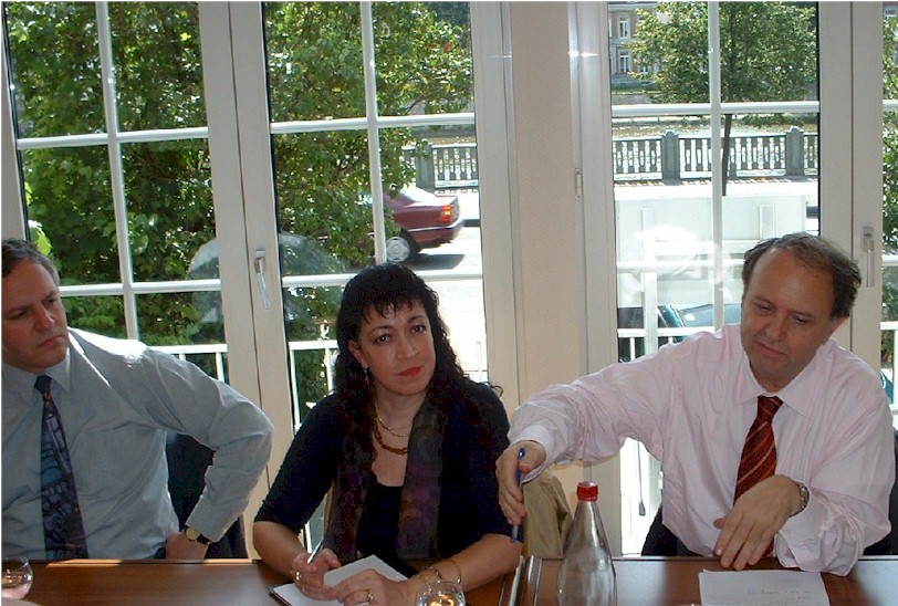 ISOC Wallonie : Paul Ficheroulle, Marie-Anne Delahaut et  Richard Delmas (Photo Jean-Franois Potelle, Institut Jules-Destre)